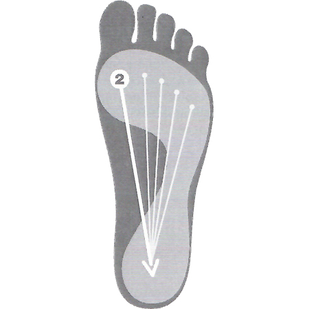 MELT FOOT sm Toe to Heel Rinse