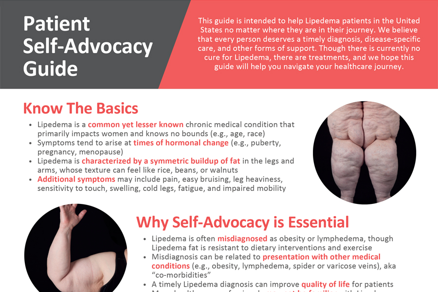 Lipedema Foundation patient self advocacy guide